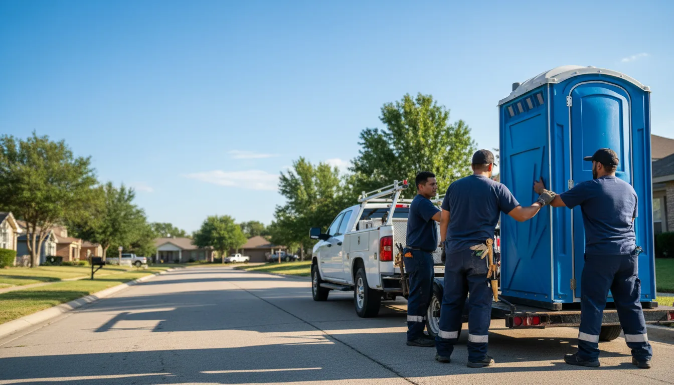 Portable Toilet Rental in Bradford, IA near me